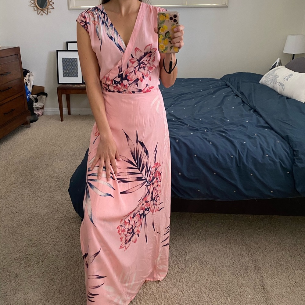 Yumi Kim Maxi Wrap Dress